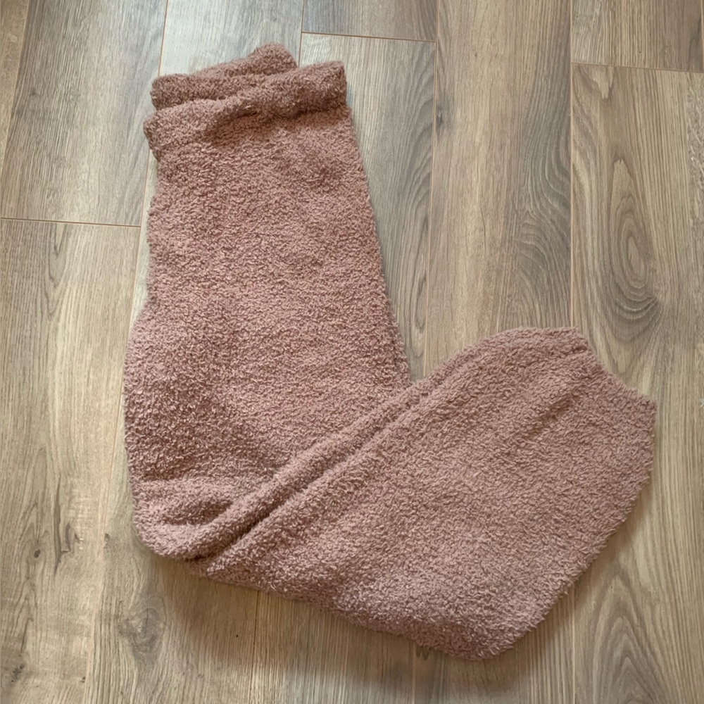 NWT Skims Cozy Knit Teddy Plush Joggers